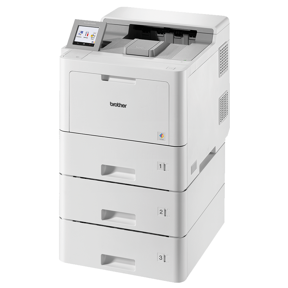 HL-L9470CDNTT Professioneller LAN Farblaserdrucker mit hervorragender Farbqualität, hoher Druckgeschwindigkeit und 3 Papierkassetten