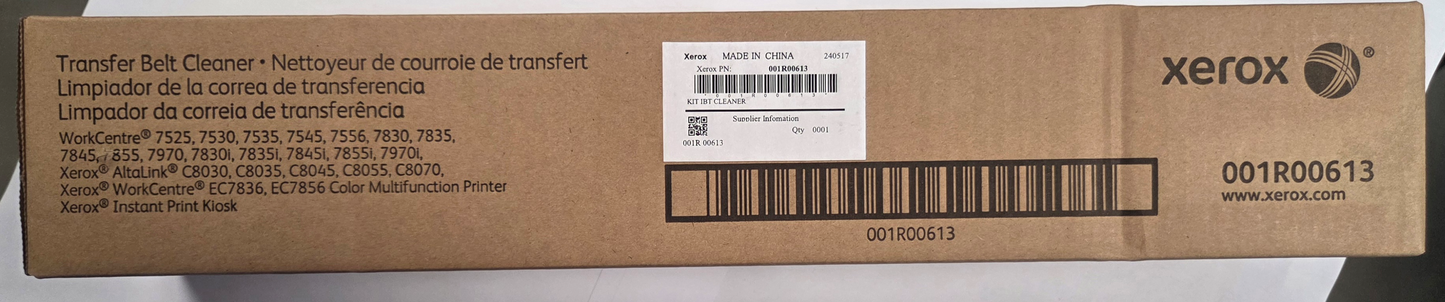 Xerox 001R00613 Transfer Belt Cleaner ( 20260050 )