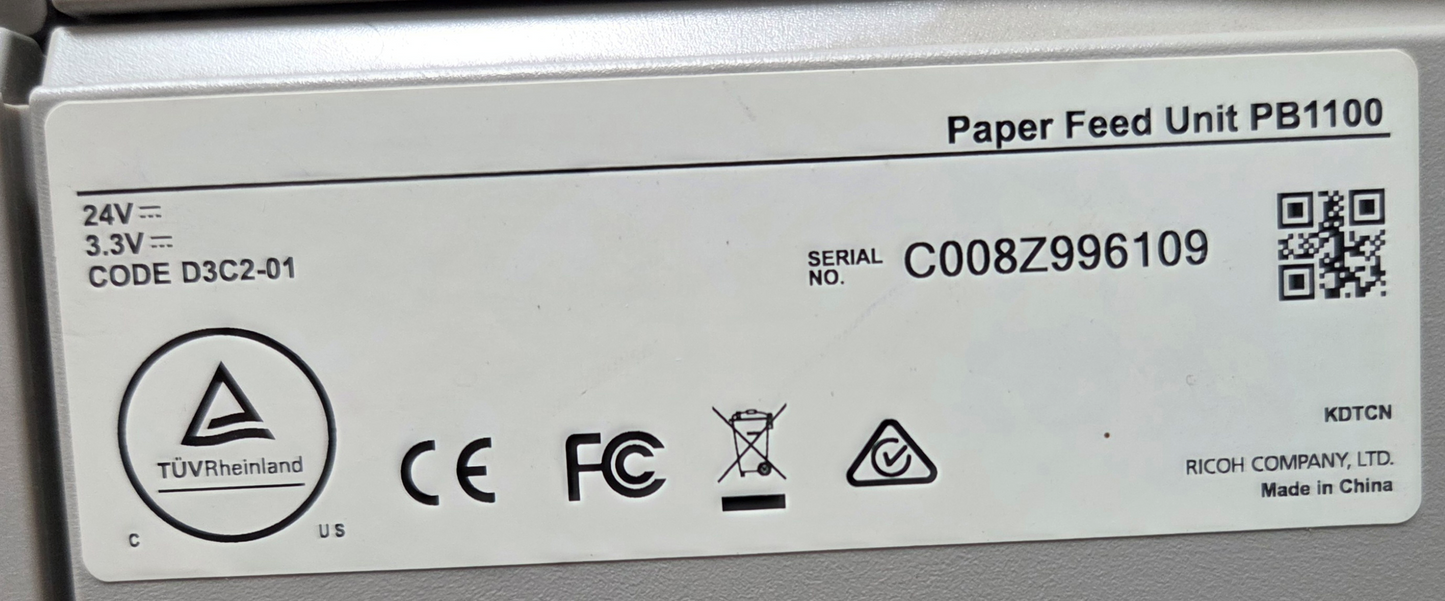 GEBRAUCHT / RICOH  PB 1100 / 407850 Zusatzfach / DIN A4=500 Blatt für MP 501SPF - MP 601SPF gebraucht