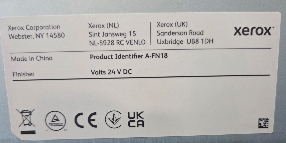 XEROX - Integrierter Finisher  A-FN18
