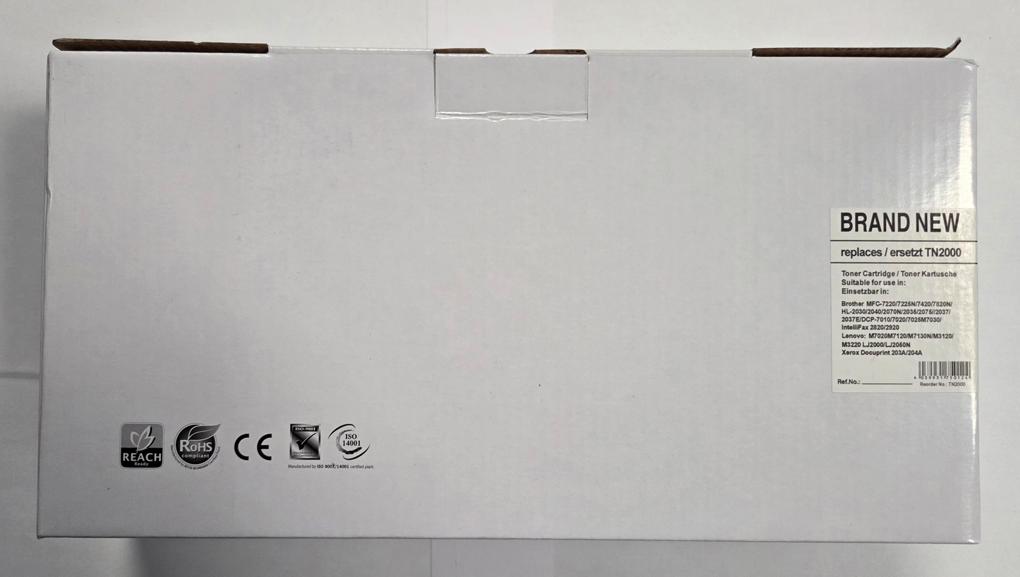 Kompatibel Fax-Toner für Brother TN2000 ( 20260084 )
