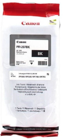Original Canon PFI-207BK / 8789B001 / schwarz ( 20260158 )