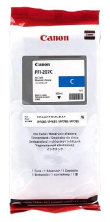 Original Canon PFI-207C / 8790B001 / Cyan ( 20260160 )