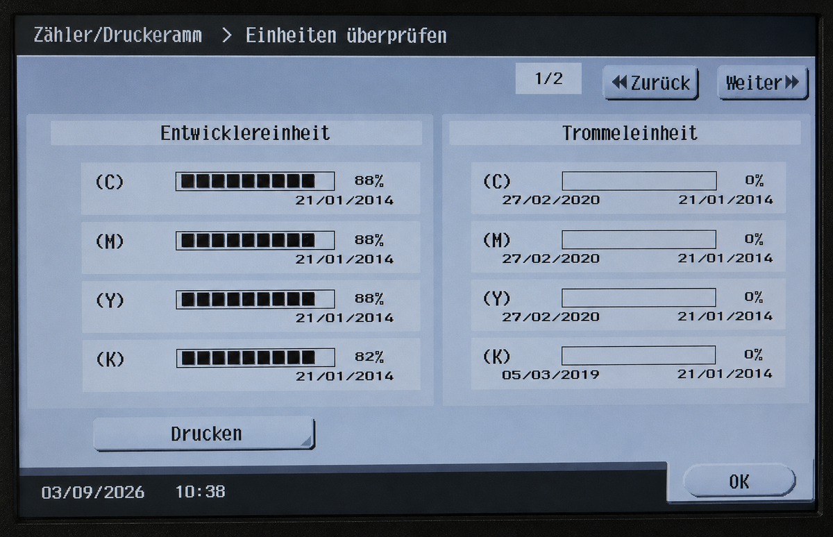 BASTLER / Develop ineo +224e / A3 Multifunktionsgerät 3in1 ( 2708261106 )