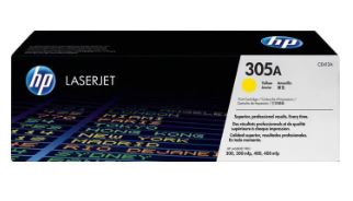 Original Toner HP 305A / CE412A Yellow ( 20260163 )