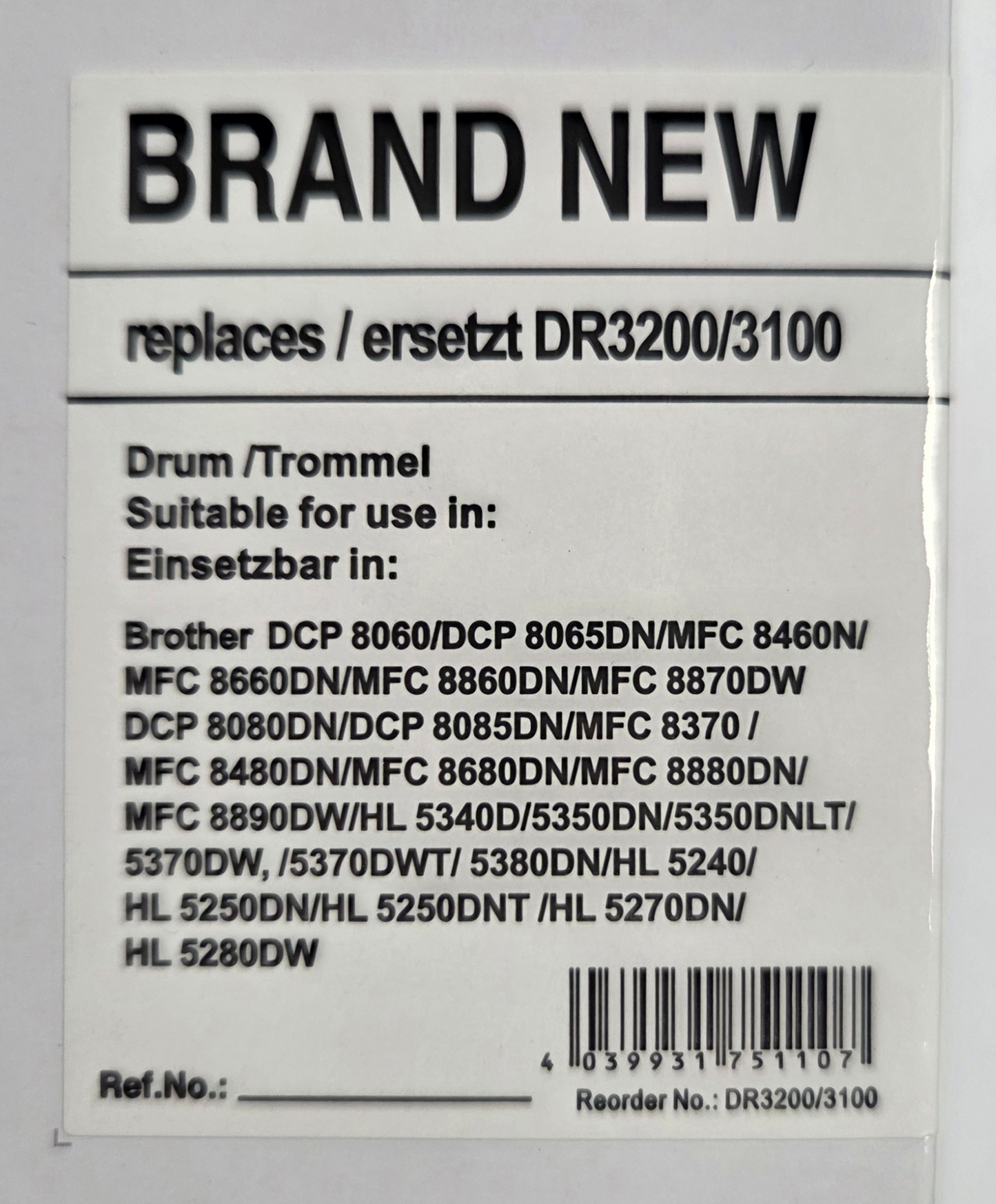 DR-3200 / 3100 Trommel Kompatibel für Brother ( 20260086 )