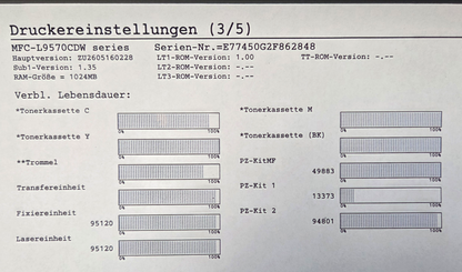 BASTLER / Brother MFC-L 9570CDW Laser 4in1 Multifunktionsdrucker (2708261116)