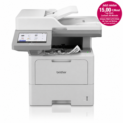Brother MFC-L6910DN Professioneller 4-in-1 Multifunktionsdrucker Schwarz Weiß für Arbeitsgruppen mit hohem Druckvolumen