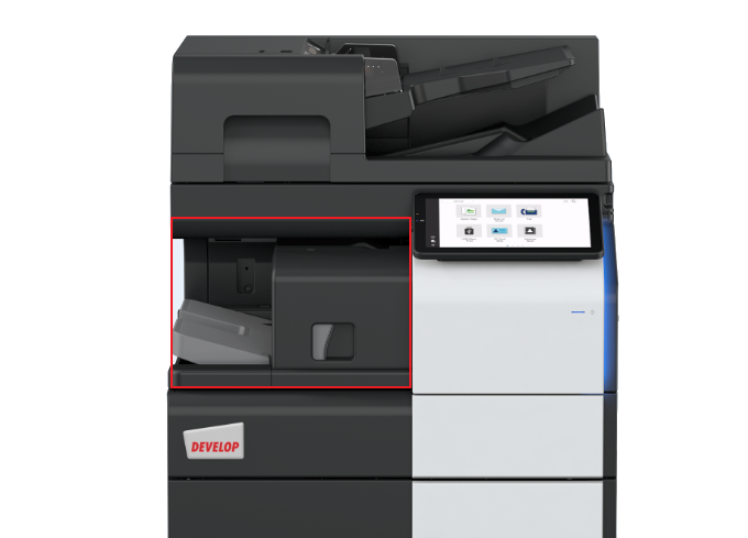 Develop FS-542 Finisher – Interner Finisher mit Heftfunktion