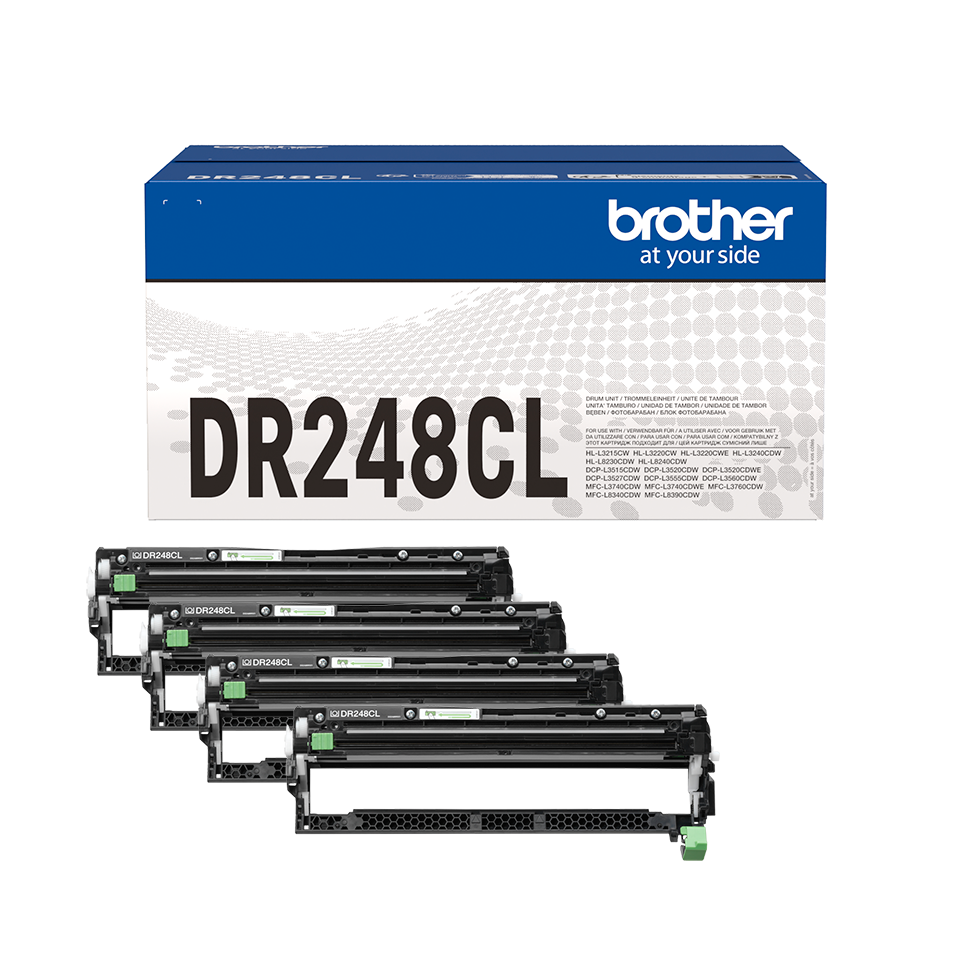 Brother DR-248CL Trommeleinheit. Druckt bis zu 30.000 Seiten.