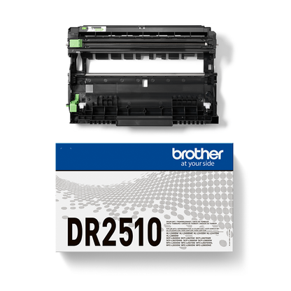 Brother DR-2510 Trommeleinheit. Druckt bis zu 15.000 Seiten.