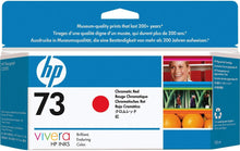 Original HP Tinten Patrone 73 Chromatisches Rot (20260120)