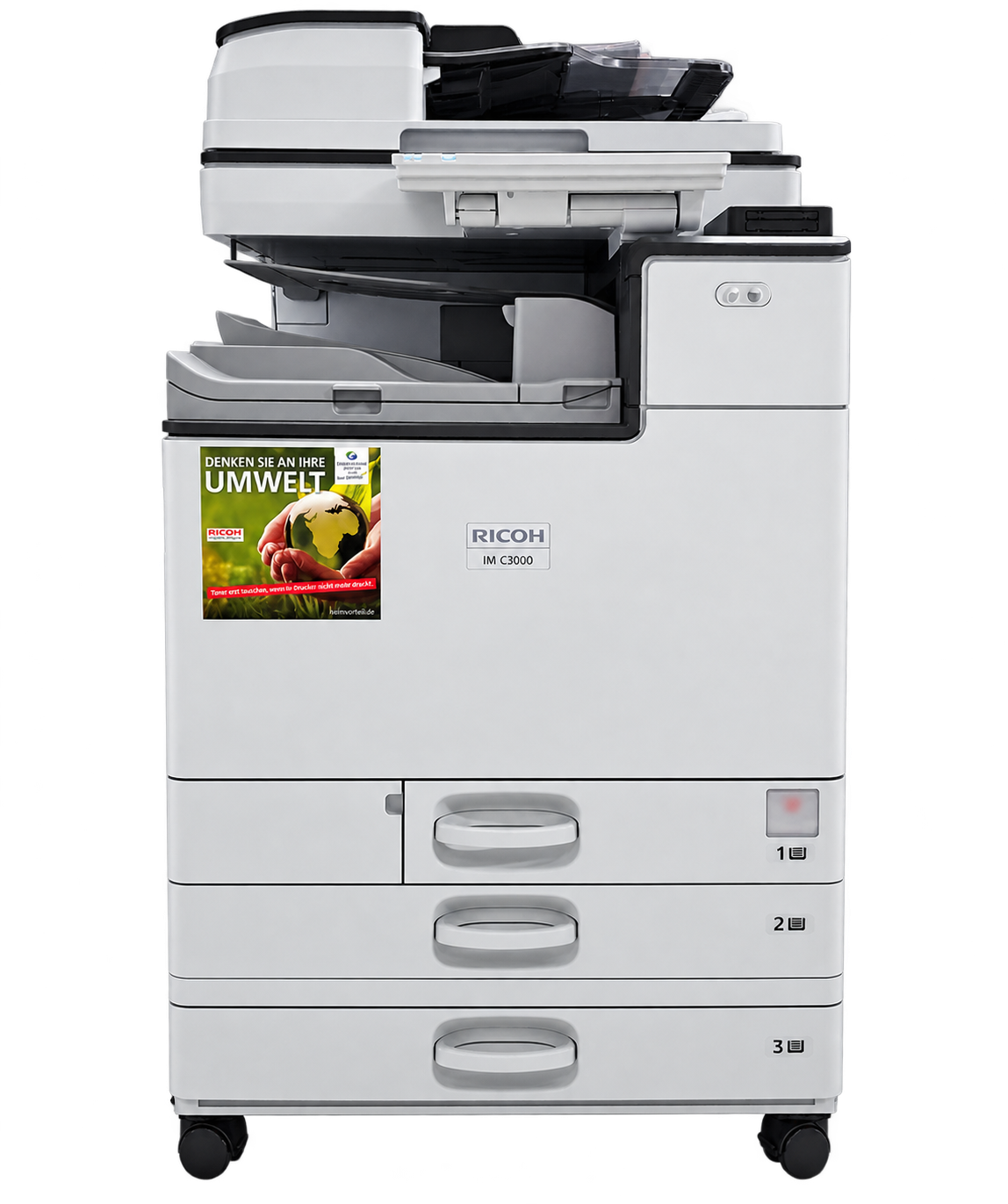 GEBRAUCHT / Ricoh IM C3000 -3in1-Dru/Kop/Scan-Farblaserdrucker/A3 ( 1510261103 )