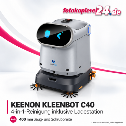 KEENON KLEENBOT C40 4-in-1-Reinigungsroboter inklusive Ladestation