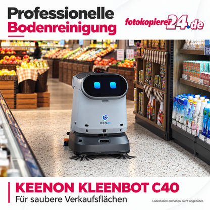 KEENON KLEENBOT C40 4-in-1-Reinigungsroboter inklusive Ladestation