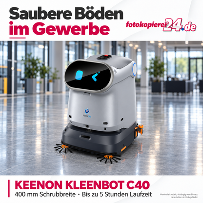 KEENON KLEENBOT C40 4-in-1-Reinigungsroboter inklusive Ladestation