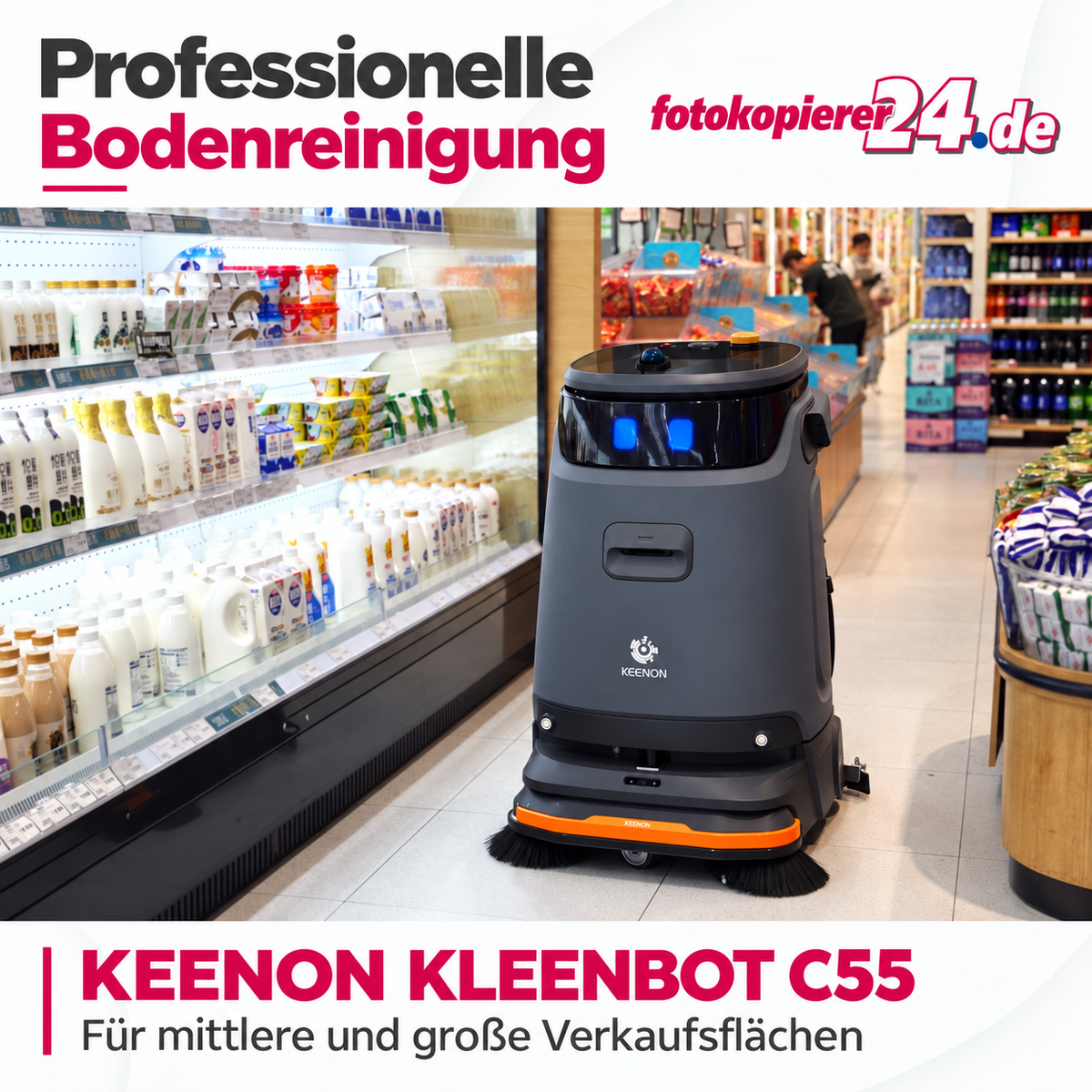 KEENON KLEENBOT C55 Reinigungsroboter mit 550 mm Schrubbreite