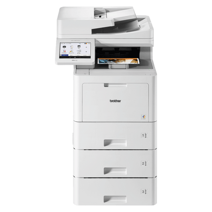 MFCL9670CDNTT Professioneller LAN 4-in-1 Farblaser-Multifunktionsdrucker mit hervorragender Farbqualität, hoher Druckgeschwindigkeit und 3 Papierkassetten