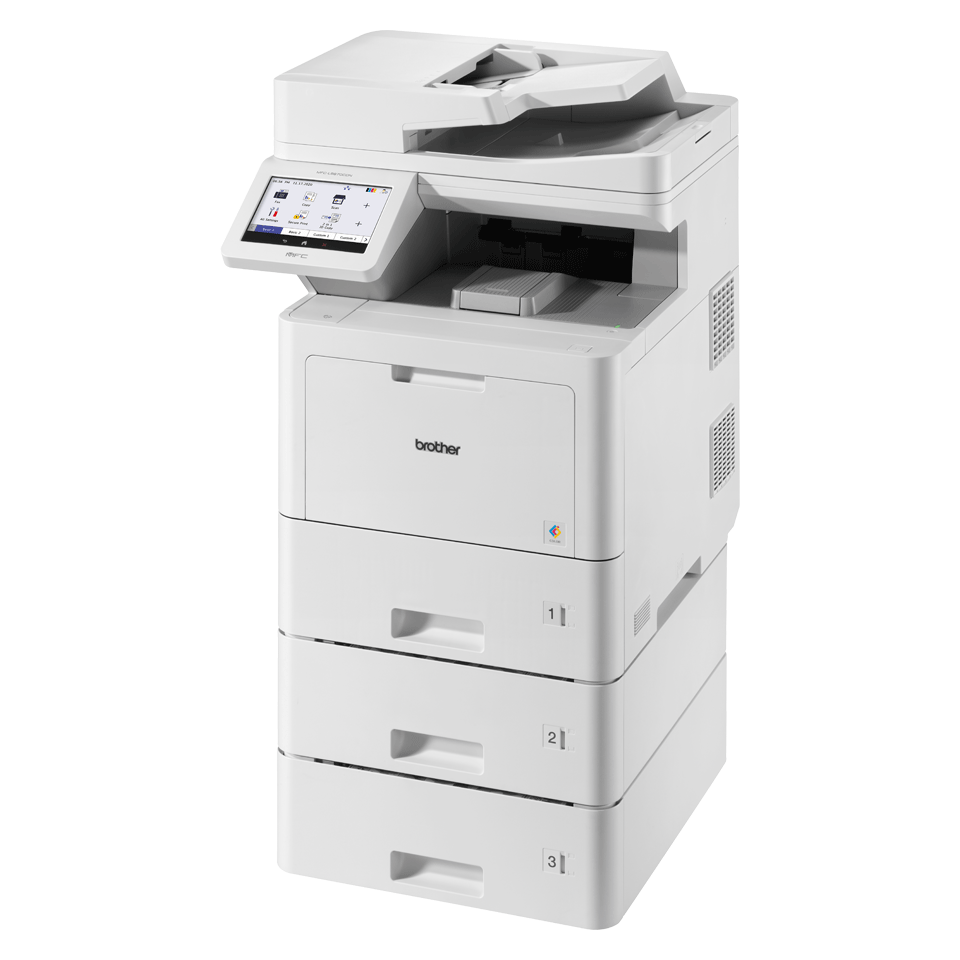 MFCL9670CDNTT Professioneller LAN 4-in-1 Farblaser-Multifunktionsdrucker mit hervorragender Farbqualität, hoher Druckgeschwindigkeit und 3 Papierkassetten