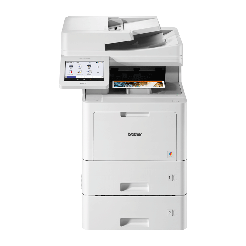 MFC-L9670CDNT Professioneller LAN 4-in-1 Farblaser-Multifunktionsdrucker mit hervorragender Farbqualität, hoher Druckgeschwindigkeit und 2 Papierkassetten