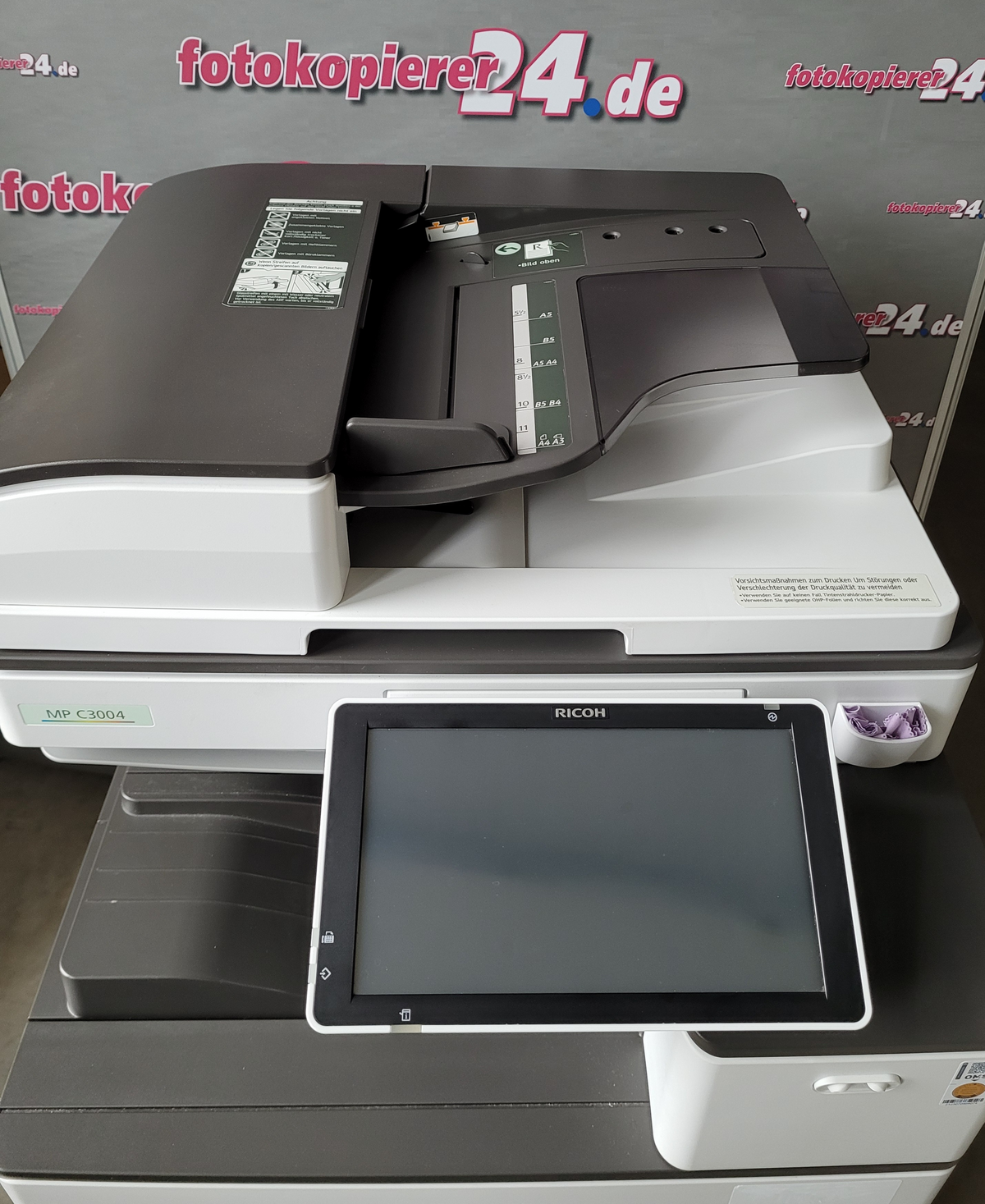 GEBRAUCHT / Ricoh Aficio MP C3004 SP Multifunktionsdrucker ( 0110261305 )