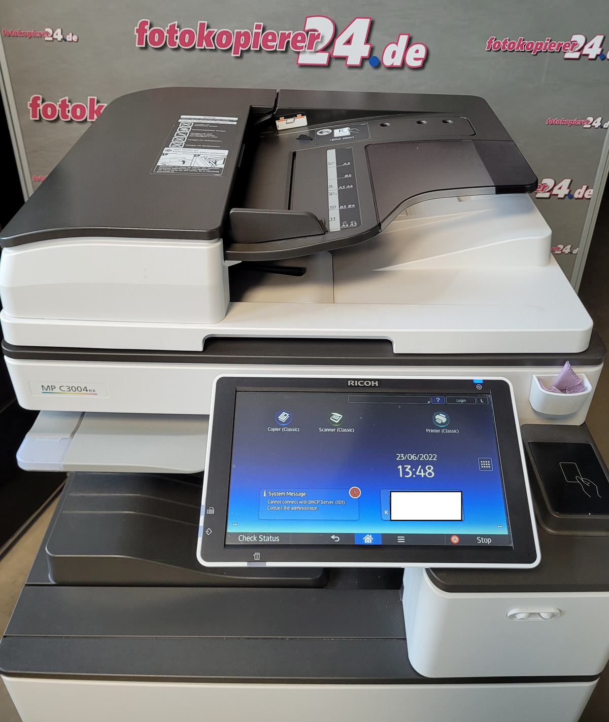 GEBRAUCHT / Ricoh MP C3004exSP Multifunktionsdrucker - Farbe ( 1009261139 )