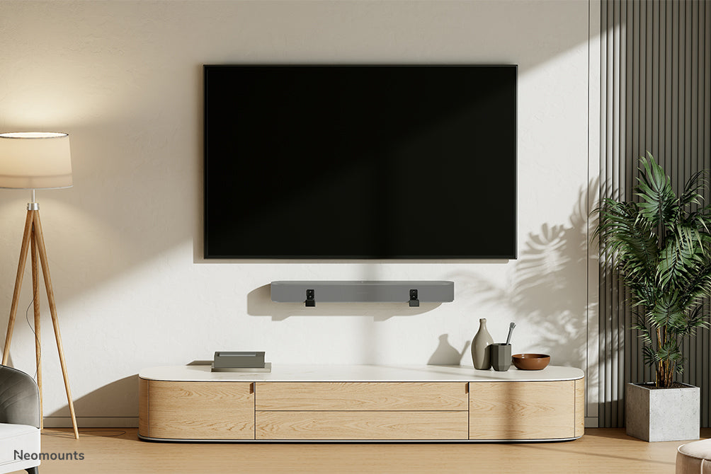 Neomounts AWL29-550BL1 Videobar-/Soundbar-Halterung Wand - max 15 kg - universal