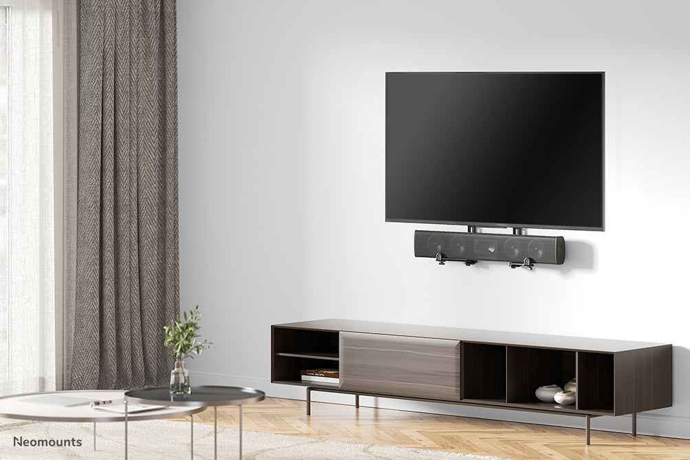 Neomounts AWL29-650BL1 Videobar-/Soundbar-Halterung VESA- max 15 kg - universal