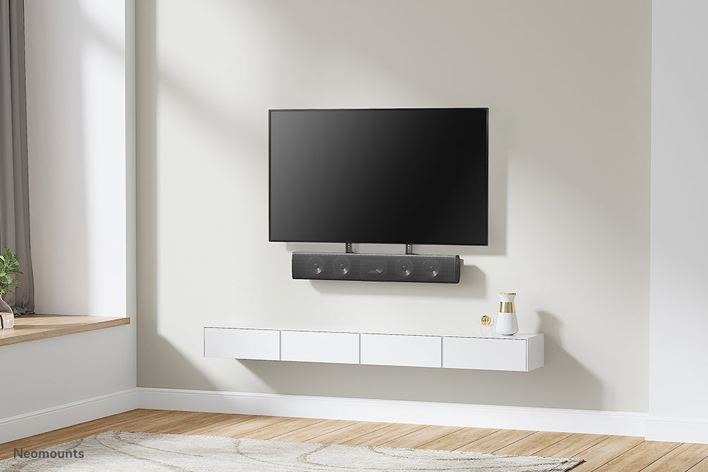 Neomounts AWL29-750BL1 Videobar-/Soundbar-Halterung VESA- max 10 kg - universal