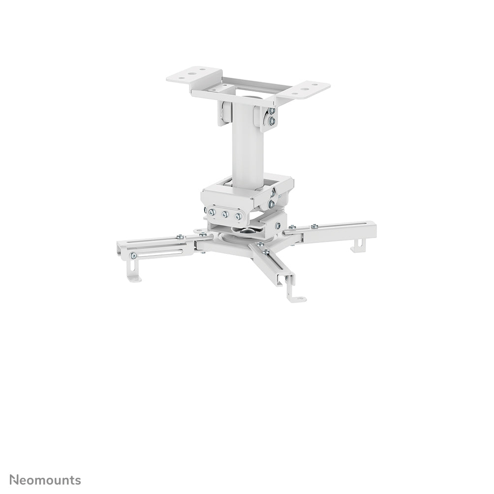 Neomounts CL25-530WH1 Beamer Deckenhalterung - H 25,5 cm - einfache Installation - volle Bewegung