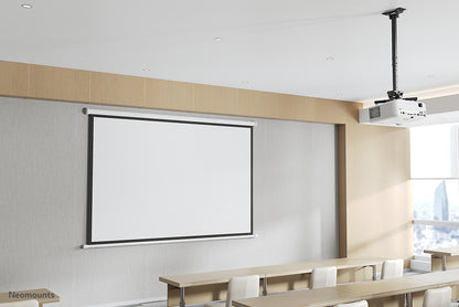 Neomounts CL25-540BL1 Beamer Deckenhalterung - H 60,5-90,5 cm - einfache Installation - volle Bewegung