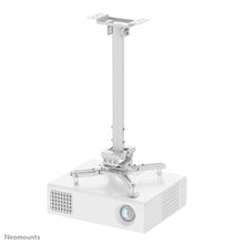 Neomounts CL25-540WH1 Beamer Deckenhalterung - H 60,5-90,5 cm - einfache Installation - volle Bewegung