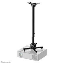 Neomounts CL25-550BL1 Beamer Deckenhalterung - H 74,5-114,5 cm - einfache Installation - volle Bewegung