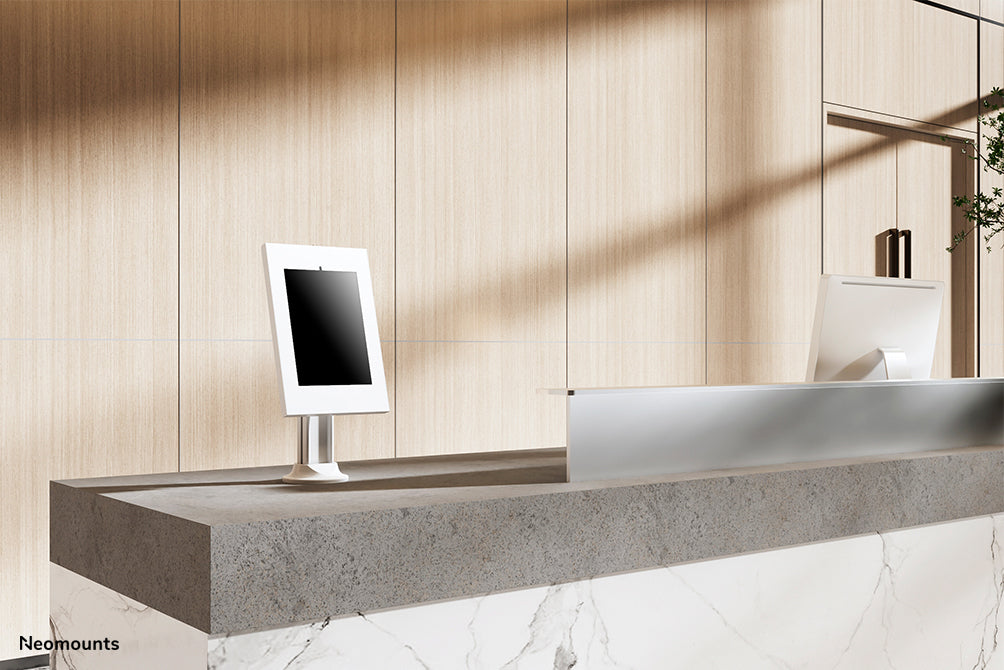 Neomounts DS15-640WH1 Tablet-Ständer für Schreibtisch 9.7-11" - abschließbar