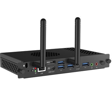 OPC51204BC-1 Modularer Intel® i5 OPS-SLOT-PC mit Windows® 11, der eine 5K-Auflösung (5120x2160) unterstützt