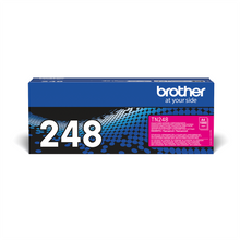 Brother TN-248M Toner Magenta. Druckt bis zu 1.000 Seiten.