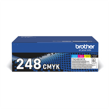 Brother TN-248VAL Toner Value Pack. Druckt bis zu 1.000 Seiten.