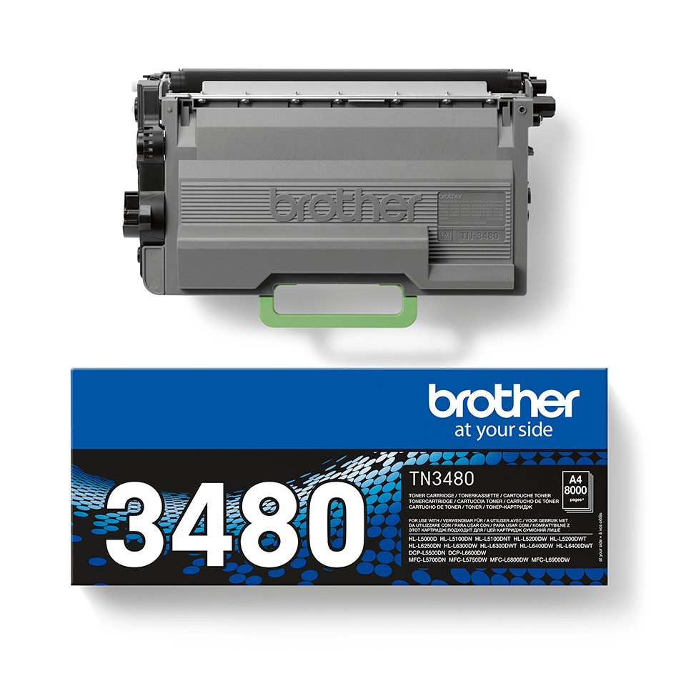 Brother TN-3480 Tonerkartusche Schwarz für 8.000 Seiten