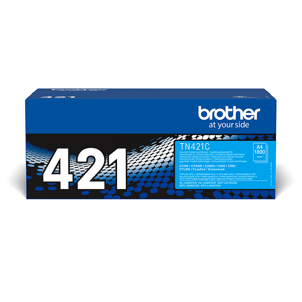 Brother TN-421C Tonerkartusche Cyan für 1.800 Seiten
