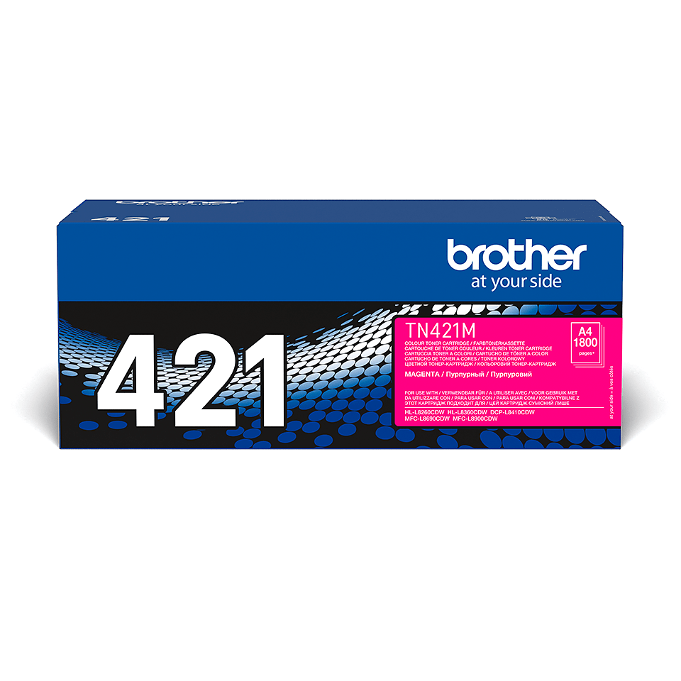 Brother TN-421M Tonerkartusche Magenta für 1.800 Seiten