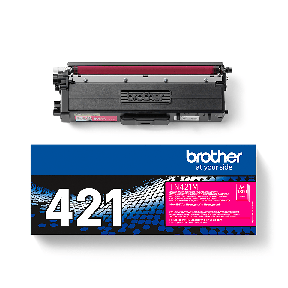 Brother TN-421M Tonerkartusche Magenta für 1.800 Seiten