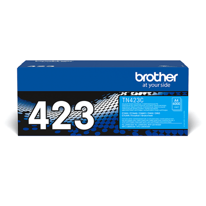 Brother TN-423C Tonerkartusche Cyan für 4.000 Seiten