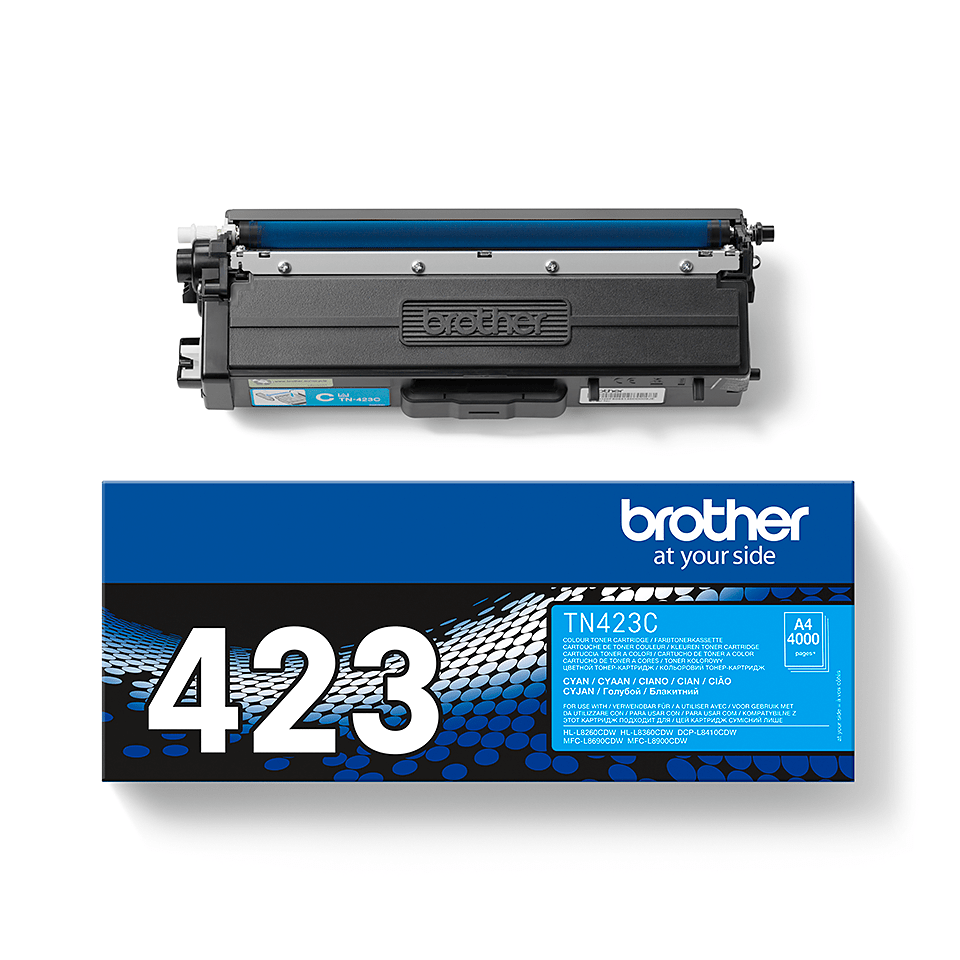 Brother TN-423C Tonerkartusche Cyan für 4.000 Seiten