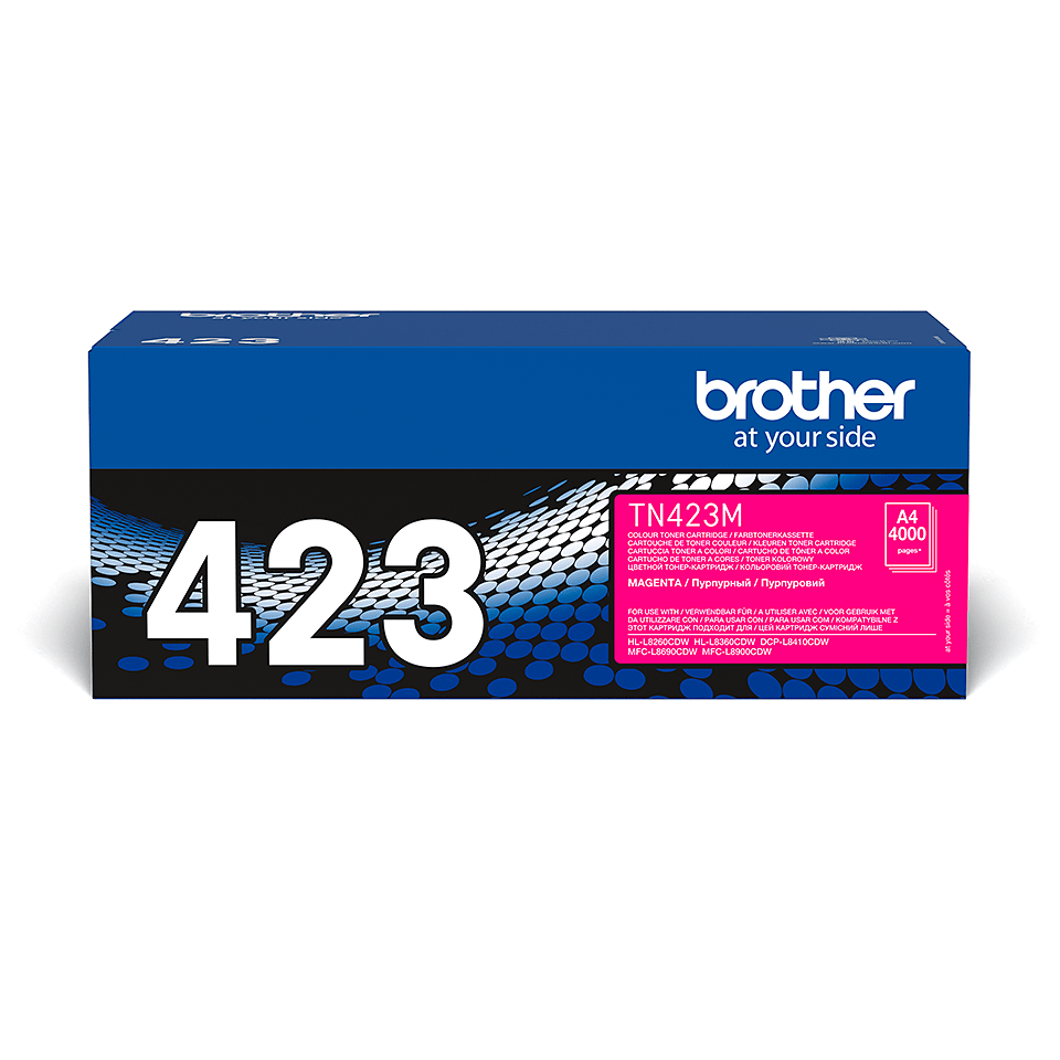 Brother TN-423M Tonerkartusche Magenta für 4.000 Seiten