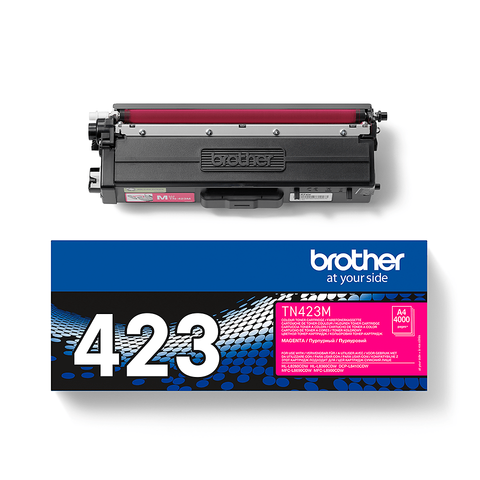 Brother TN-423M Tonerkartusche Magenta für 4.000 Seiten