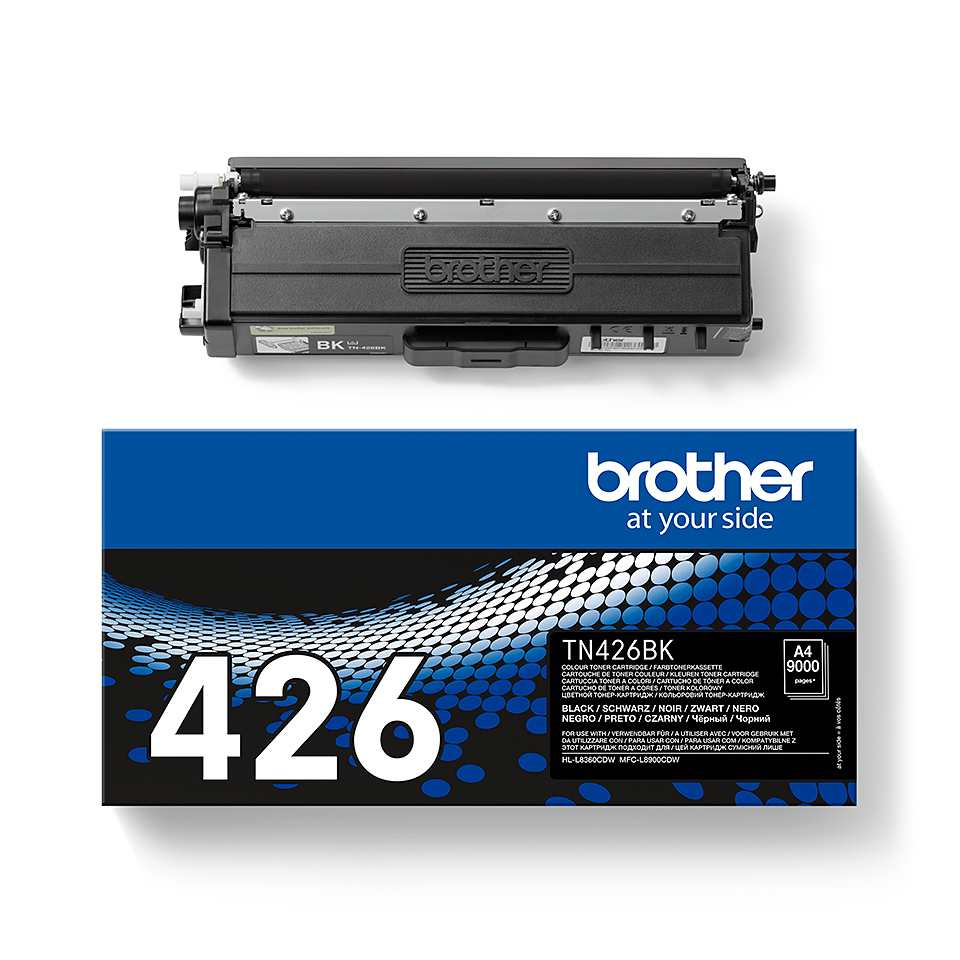 Brother TN-426BK Tonerkartusche Schwarz für 9.000 Seiten