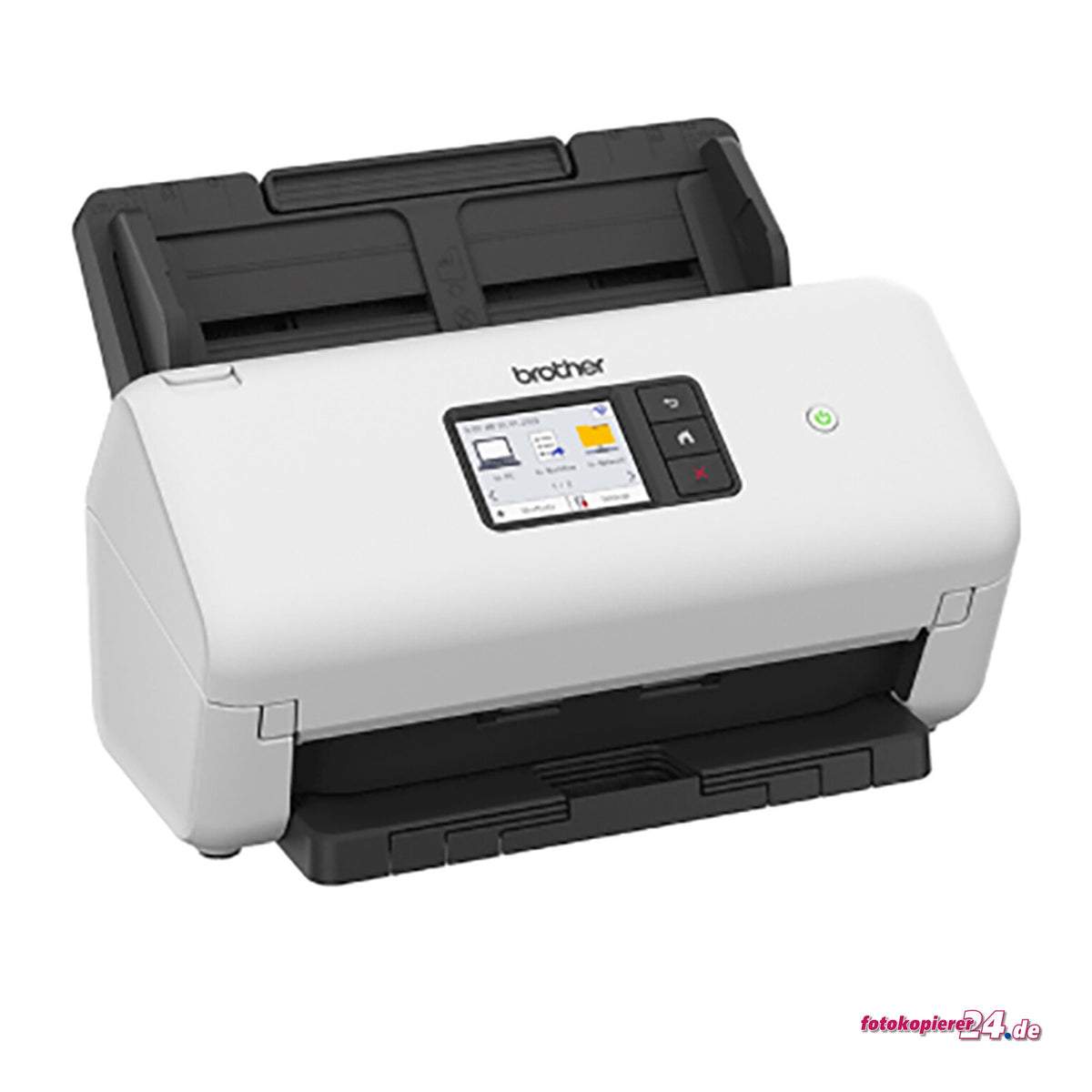 Brother ADS-4550W A4-Dokumentenscanner mit LAN, WLAN und 60-Blatt-Duplex-ADF