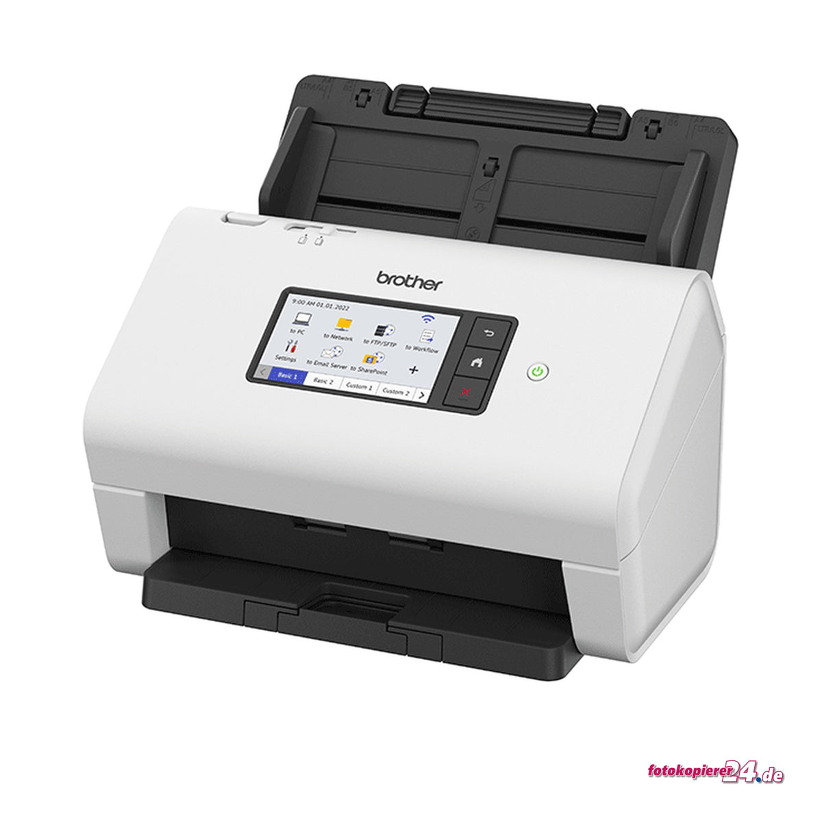 Brother ADS-4900W A4-Dokumentenscanner mit 100-Blatt-Duplex-ADF und Dualband-WLAN