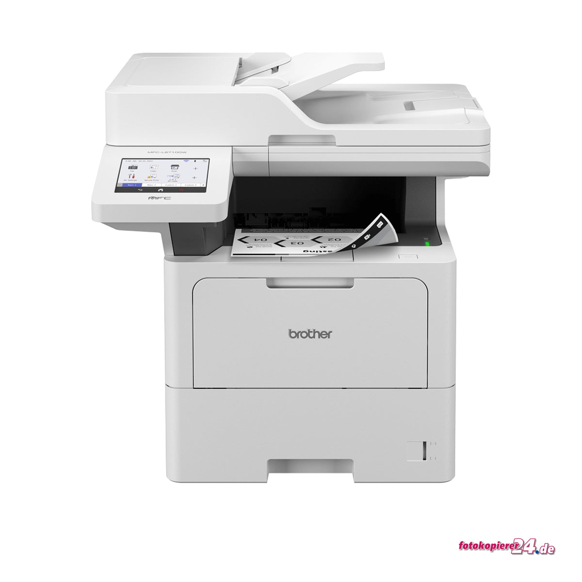 Brother MFC-L6710DW A4-S/W-Multifunktionsdrucker mit 50 Seiten/Min. und Duplex-ADF
