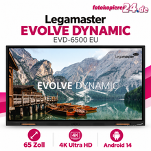 Legamaster EVOLVE DYNAMIC EVD-6500 EU – 65″ 4K-Touchdisplay mit Android 14
